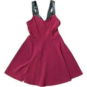 Maroon Dress